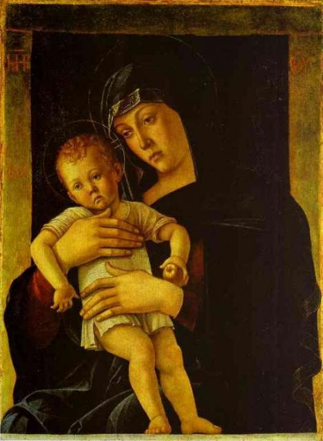 Giovanni Bellini - Greek Madonna. c. 1450-55